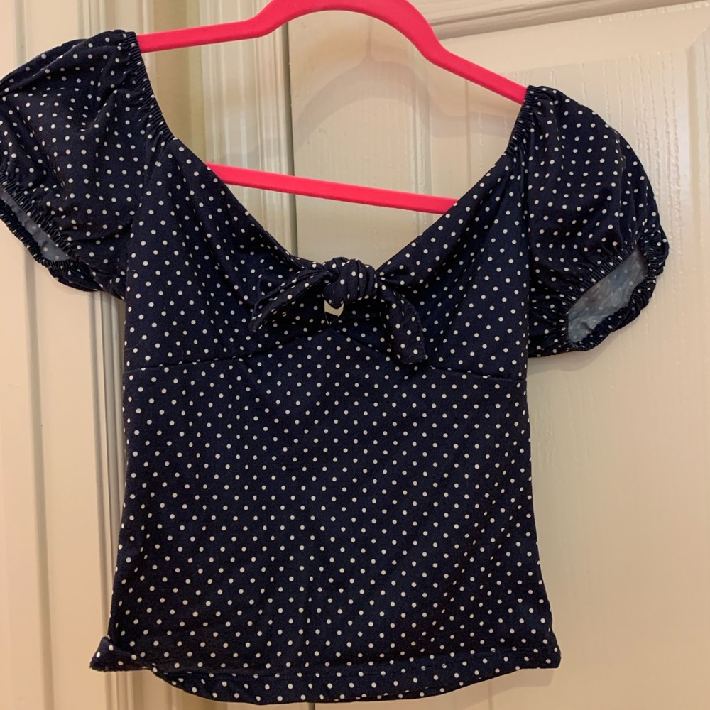 Polka dot shirt